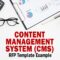 A Content Management System (CMS) RFP Template Example