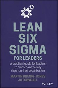 Lean Six Sigma For Leaders - cover