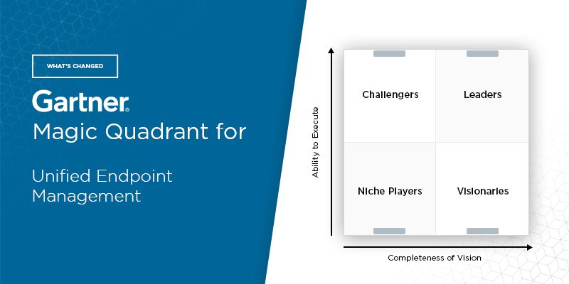 What’s Changed: 2021 Gartner Magic Quadrant for Unified Endpoint Management