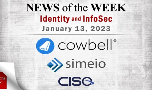 Identity Management and Information Security News for the Week of January 13