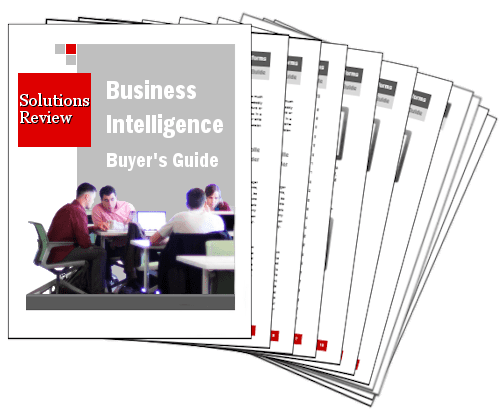 2016 Business Intelligence & Data Analytics Buyers Guide Cover